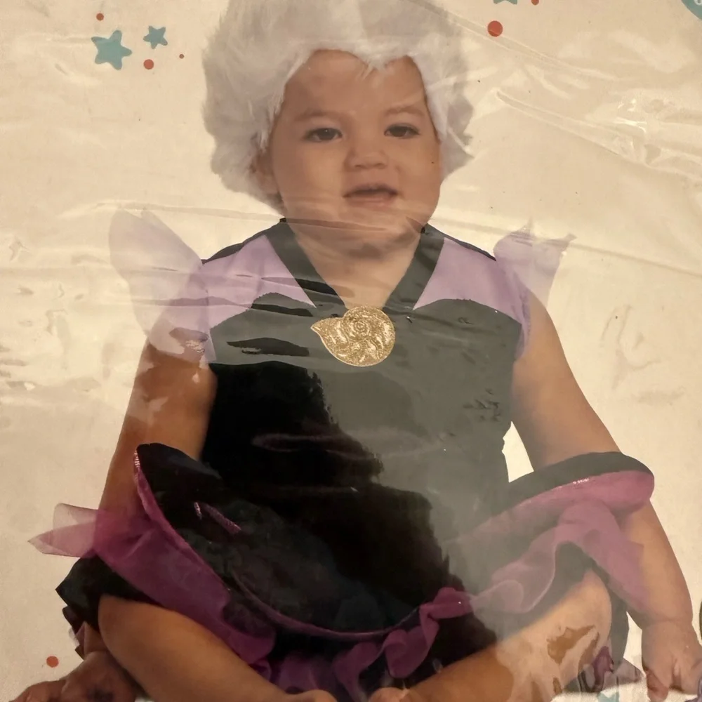 Infant Ursula Halloween costume NIP Ages 6-12 months